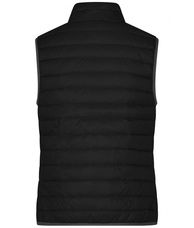 Damen Ladies' Down Vest Black/silver 8494