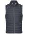 Homme Bodywarmer en duvet homme Graphite/argent 8495