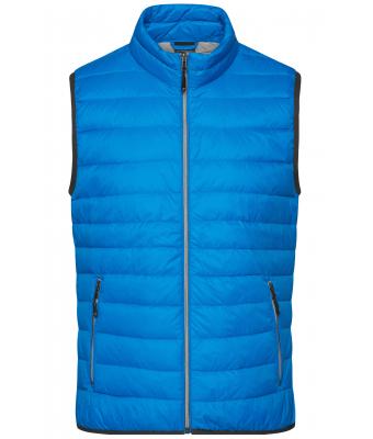 Heren Men's Down Vest Kobalt/zilver 8495