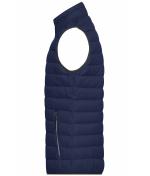 Men Men's Down Vest Navy/silver 8495
