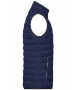 Men Men's Down Vest Navy/silver 8495