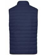 Men Men's Down Vest Navy/silver 8495