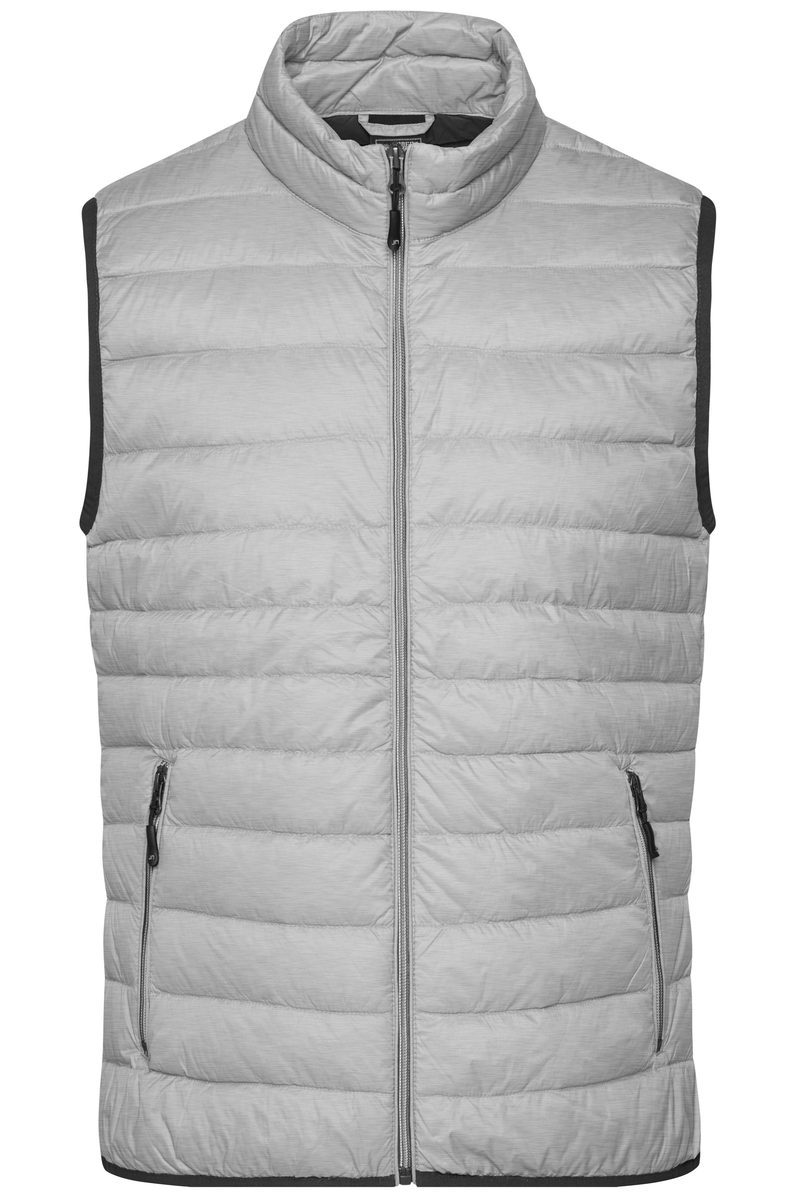 Herren Men's Down Vest Silvermelange/graphiteDaiber