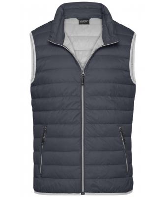 Heren Men's Down Vest Grafiet/zilver 8495