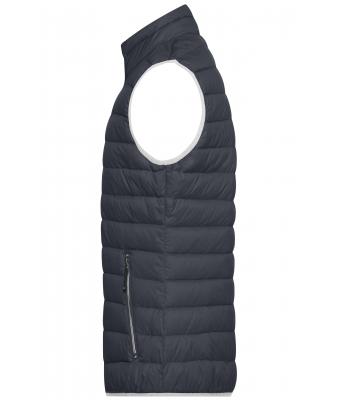Heren Men's Down Vest Grafiet/zilver 8495