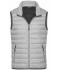 Heren Men's Down Vest Zilver-melange/grafiet 8495