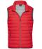 Heren Men's Down Vest Rood/zilver 8495