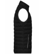 Herren Men's Down Vest Black/silver 8495