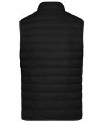 Herren Men's Down Vest Black/silver 8495