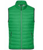 Herren Men's Down Vest Fern-green/silver 8495