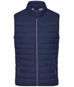 Herren Men's Down Vest Navy/silver 8495