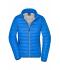 Damen Ladies' Down Jacket Cobalt/silver 8496