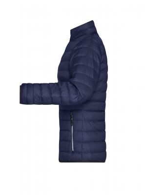 Dames Ladies' Down Jacket Navy/zilver 8496