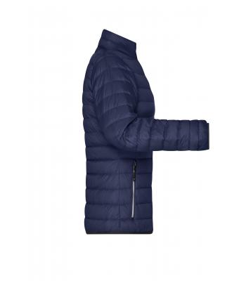 Dames Ladies' Down Jacket Navy/zilver 8496