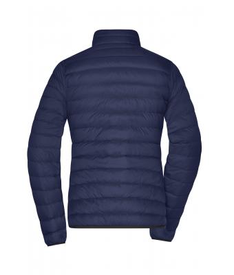 Dames Ladies' Down Jacket Navy/zilver 8496