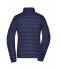 Dames Ladies' Down Jacket Navy/zilver 8496
