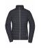 Damen Ladies' Down Jacket Graphite/silver 8496