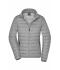 Dames Ladies' Down Jacket Zilver-melange/grafiet 8496