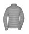 Dames Ladies' Down Jacket Zilver-melange/grafiet 8496