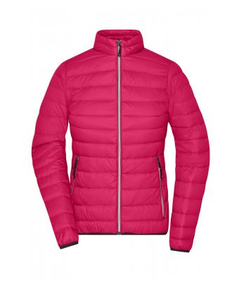 Ladies Ladies' Down Jacket Magenta/silver 8496