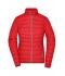 Ladies Ladies' Down Jacket Red/silver 8496