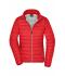 Dames Ladies' Down Jacket Rood/zilver 8496