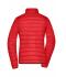 Dames Ladies' Down Jacket Rood/zilver 8496