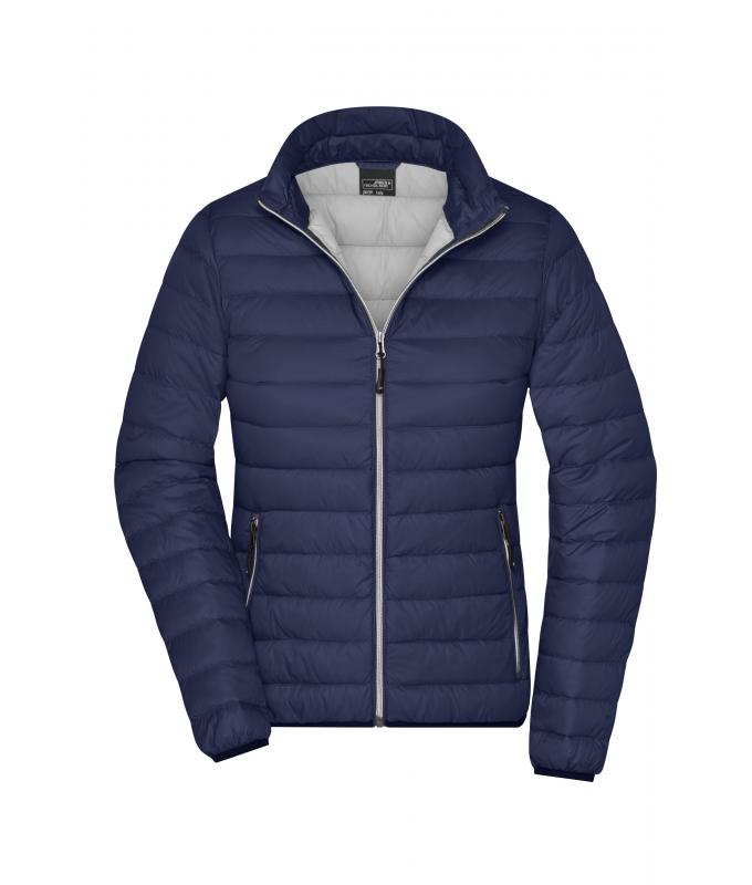 Femme Veste en duvet femme Marine/argent 8496