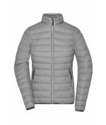 Femme Veste en duvet femme Argent-mélange/graphite 8496
