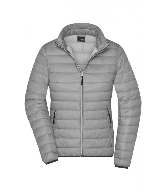 Femme Veste en duvet femme Argent-mélange/graphite 8496