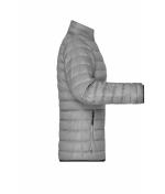 Femme Veste en duvet femme Argent-mélange/graphite 8496
