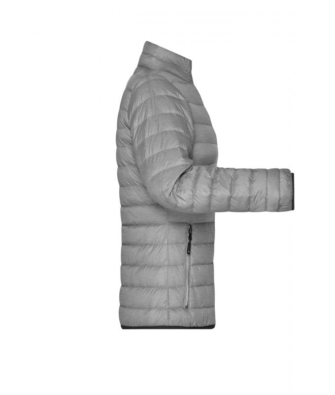 Femme Veste en duvet femme Argent-mélange/graphite 8496
