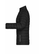 Femme Veste en duvet femme Noir/argent 8496