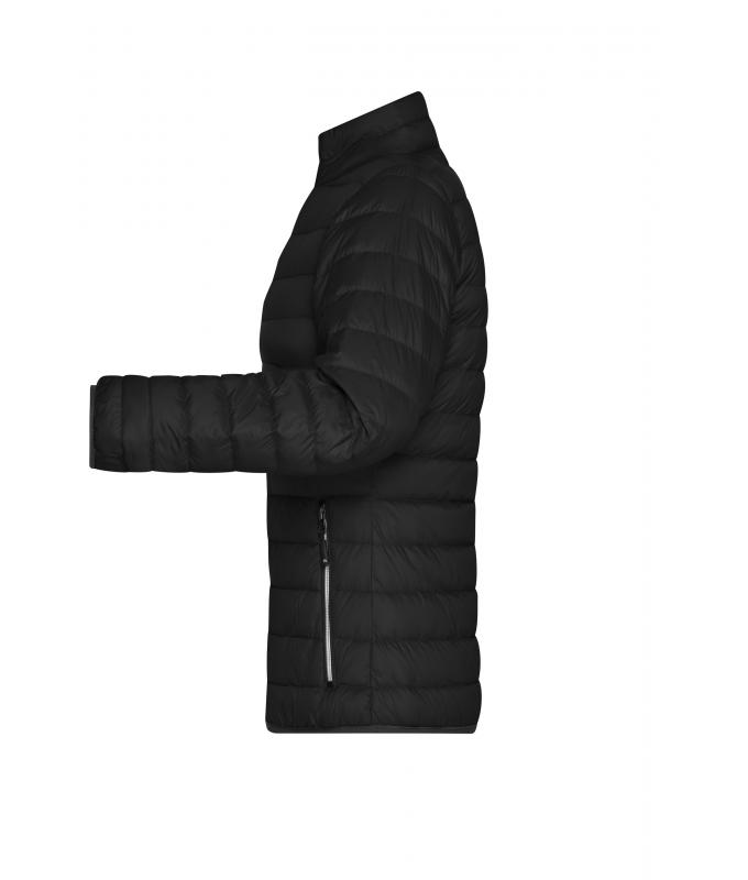 Femme Veste en duvet femme Noir/argent 8496