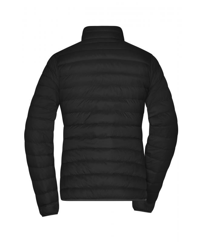 Femme Veste en duvet femme Noir/argent 8496