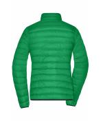 Femme Veste en duvet femme Vert-fougère/argent 8496