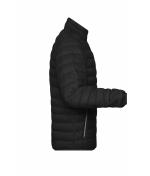 Men Men's Down Jacket Black/silver 8497