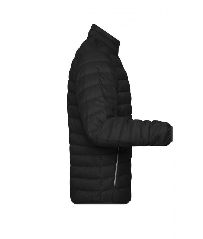 Men Men's Down Jacket Black/silver 8497