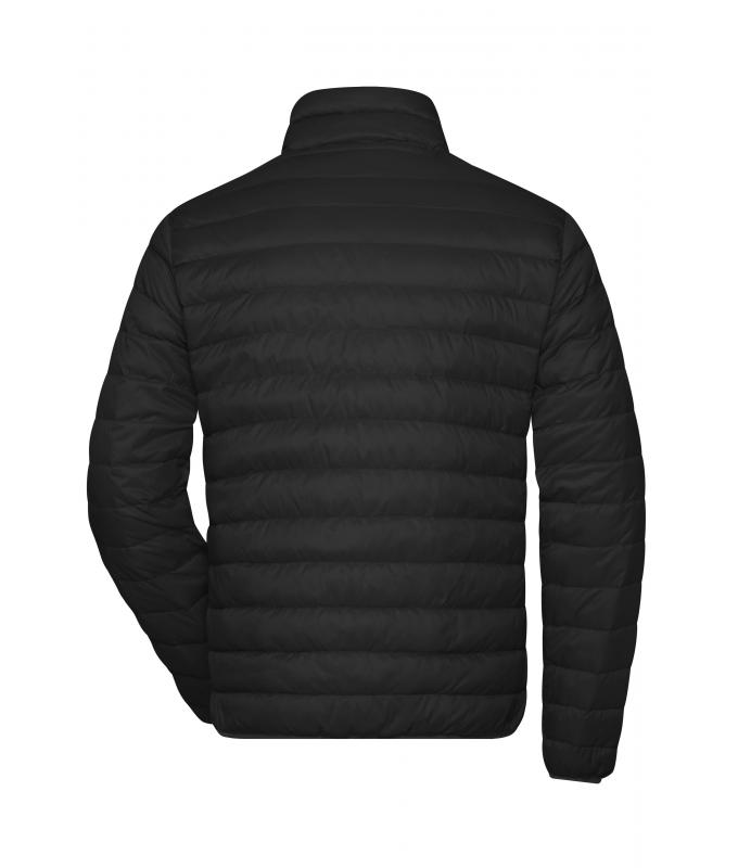 Men Men's Down Jacket Black/silver 8497