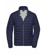 Men Men's Down Jacket Navy/silver 8497