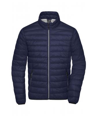 Men Men's Down Jacket Navy/silver 8497