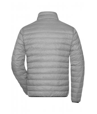 Herren Men's Down Jacket Silver-melange/graphite 8497