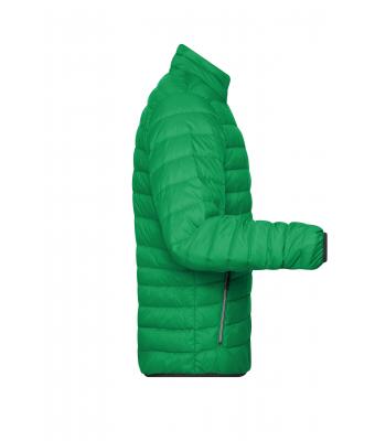 Men Men's Down Jacket Fern-green/silver 8497