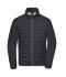 Men Men's Down Jacket Graphite/silver 8497
