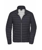 Men Men's Down Jacket Graphite/silver 8497