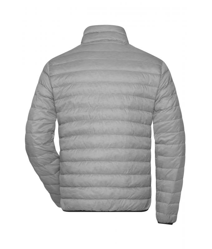 Men Men's Down Jacket Silver-melange/graphite 8497
