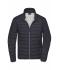 Heren Men's Down Jacket Grafiet/zilver 8497