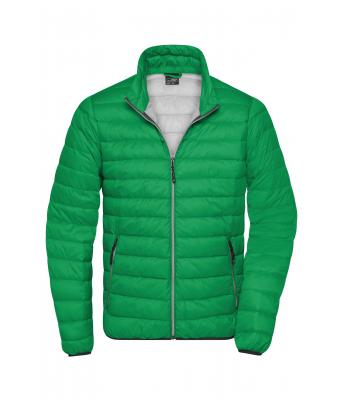 Herren Men's Down Jacket Fern-green/silver 8497