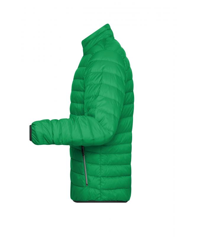 Herren Men's Down Jacket Fern-green/silver 8497