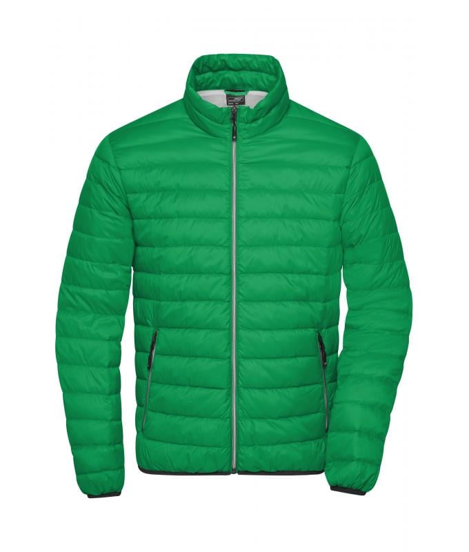 Herren Men's Down Jacket Fern-green/silver 8497